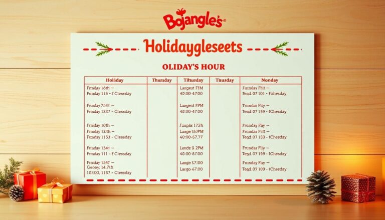 bojangles holiday hours